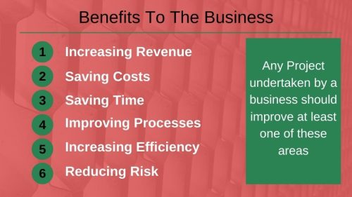 6 benefits to the business