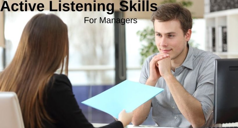 Active Listening Skills for Managers