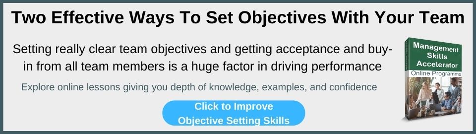 two ways to set objectives TM0128