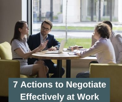 7 Actions to Negotiate Effectively at Work - Main Image