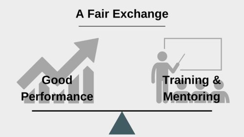 A Fair exchange for developing your team