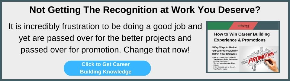 Not getting the recognition you deserve at work