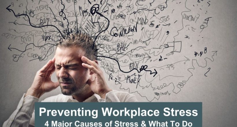 Preventing workplace stress - 4 major causes of stress at work and what to do