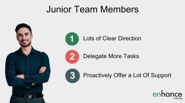 Junior team members approach - typical mistakes managers make