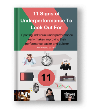 11 signs of underperformance at work