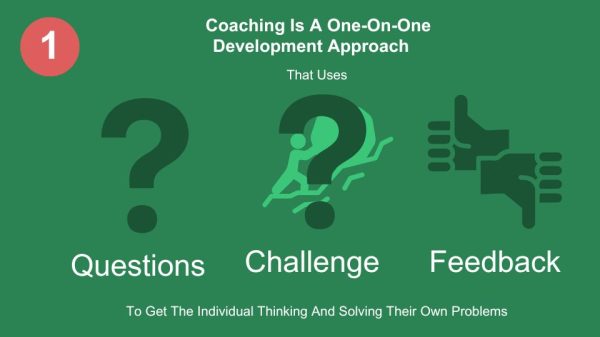 What makes coaching so effective with managers and high performers