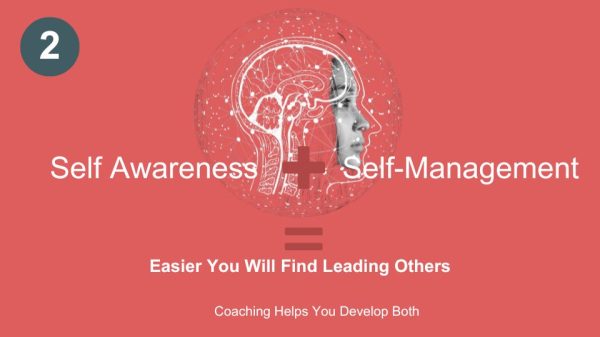 Self awareness and self-management are vital skills of any manager or leader