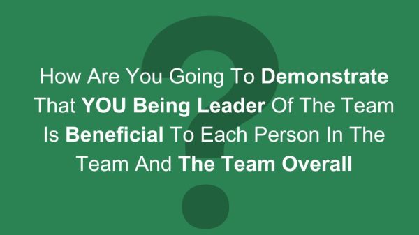 critical question to answer well to get the respect of your team as a manager