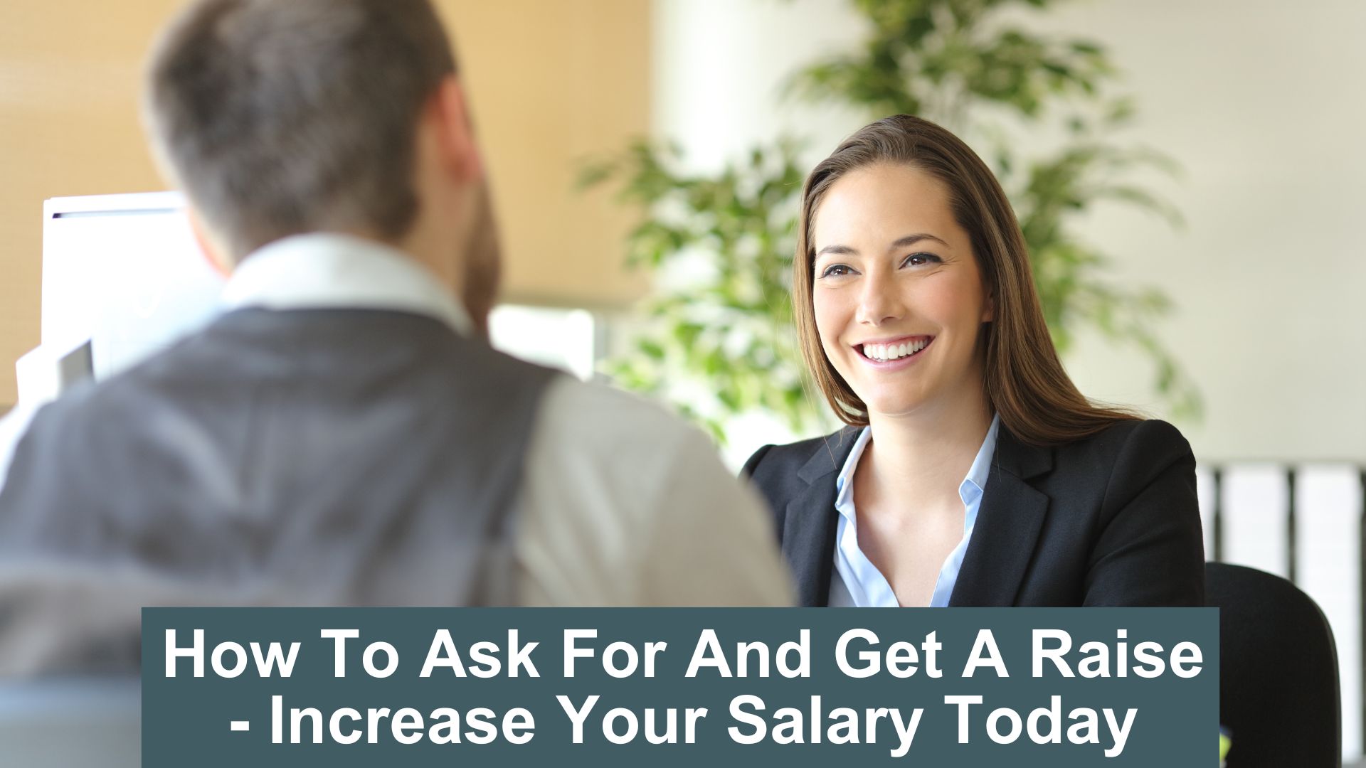 how to ask for and get a raise - image of meeting