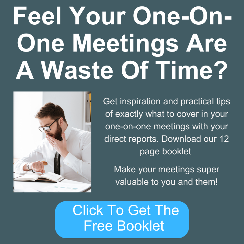 Feel Your One-On-One Meetings Are A Waste Of Time?