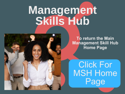 Management Skills Hub Home Page Return Graphic