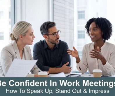 be confident in work meetings
